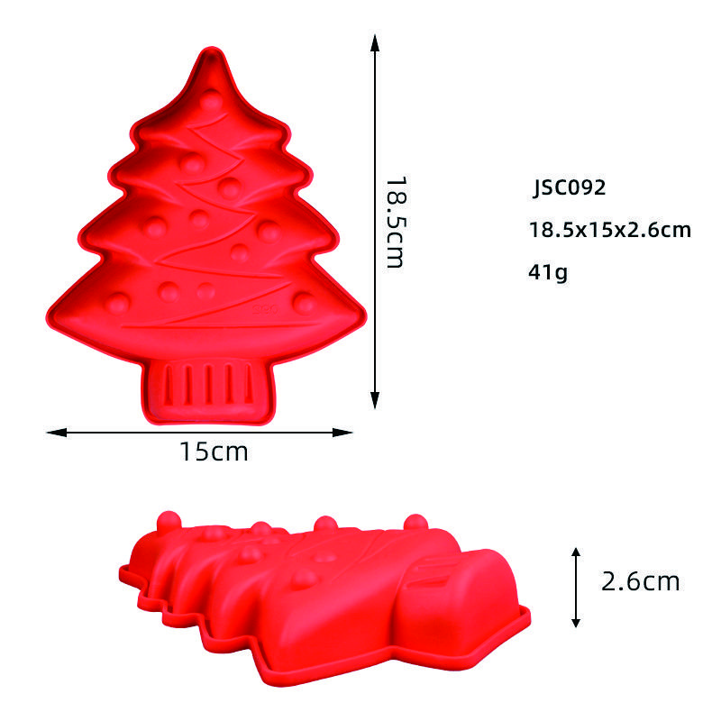 Early Riser Christmas Silicone Cake Mold Cake Decoration Fondant Mold Baking Supplies Cake Accessories