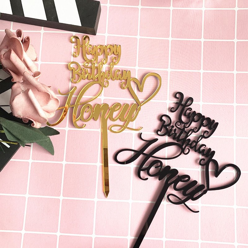 Baby Shower Decorating Best Wife And Mom Gold Acrylic Topper Toppers For Party Events Cake Supplies
