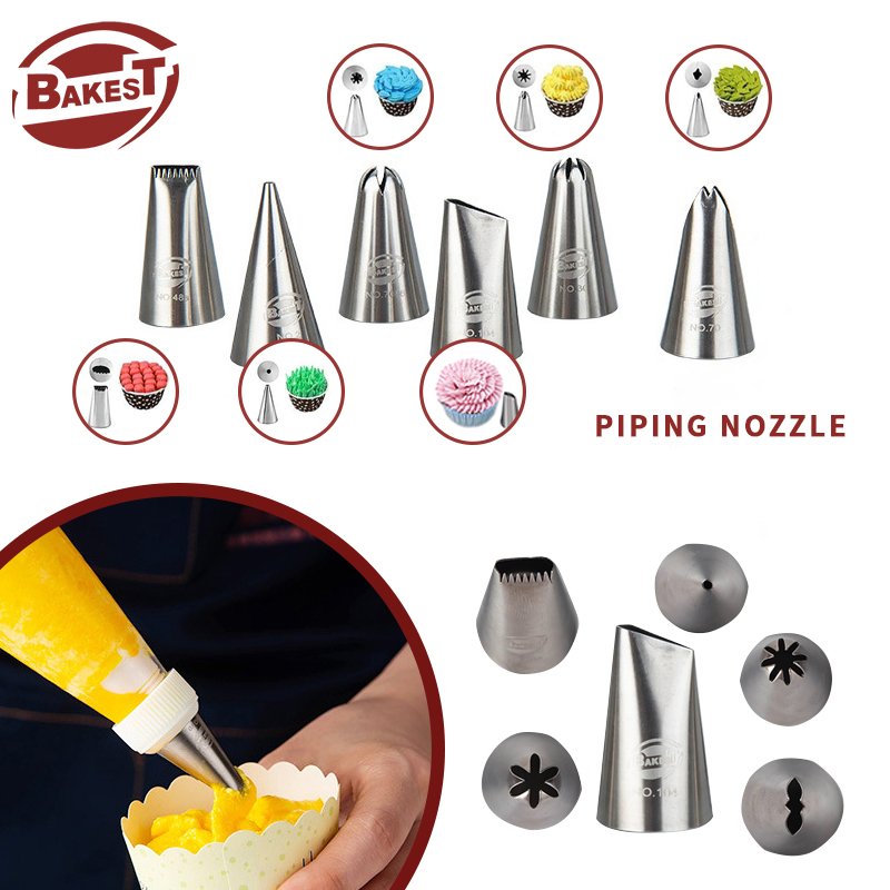 Baking Tools Set Non-slip Cake Decorating Supplies Cake Turntable Baking Tools Nozzles Piping Tips Sets