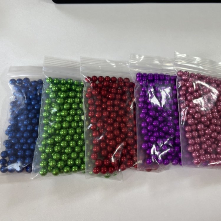 Wholesale Metallic Rod Sprinkles non edible Bakery Decoration Ingredients sugar pearl Cake Decoration Supplies Cake Candy Beads