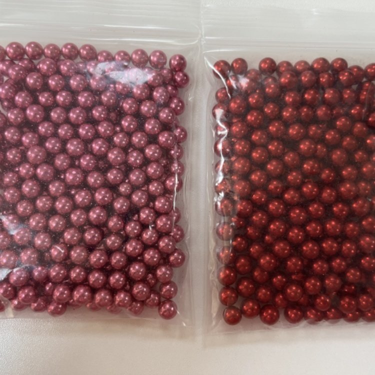Wholesale Metallic Rod Sprinkles non edible Bakery Decoration Ingredients sugar pearl Cake Decoration Supplies Cake Candy Beads