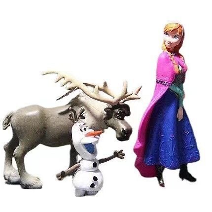 Wholesale cartoon character cake toppers for happy birthday cake topper toys