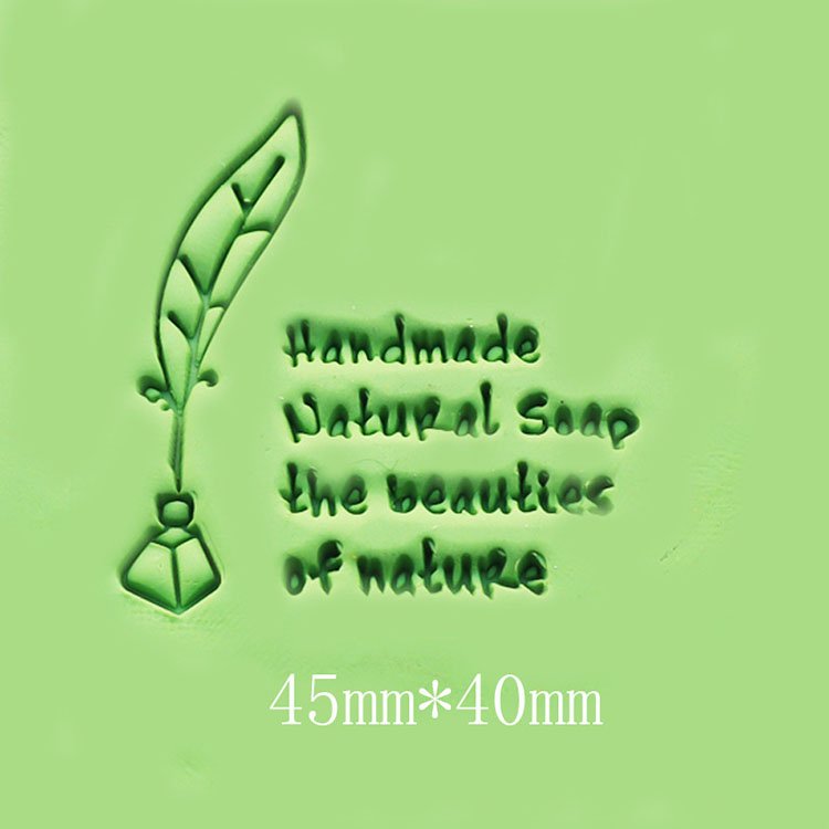 DIY Soap Making Supplies Handmade Soap Mold Resin Molds Stamps Personalized Signature Pattern Seal Resin Material Special Offer