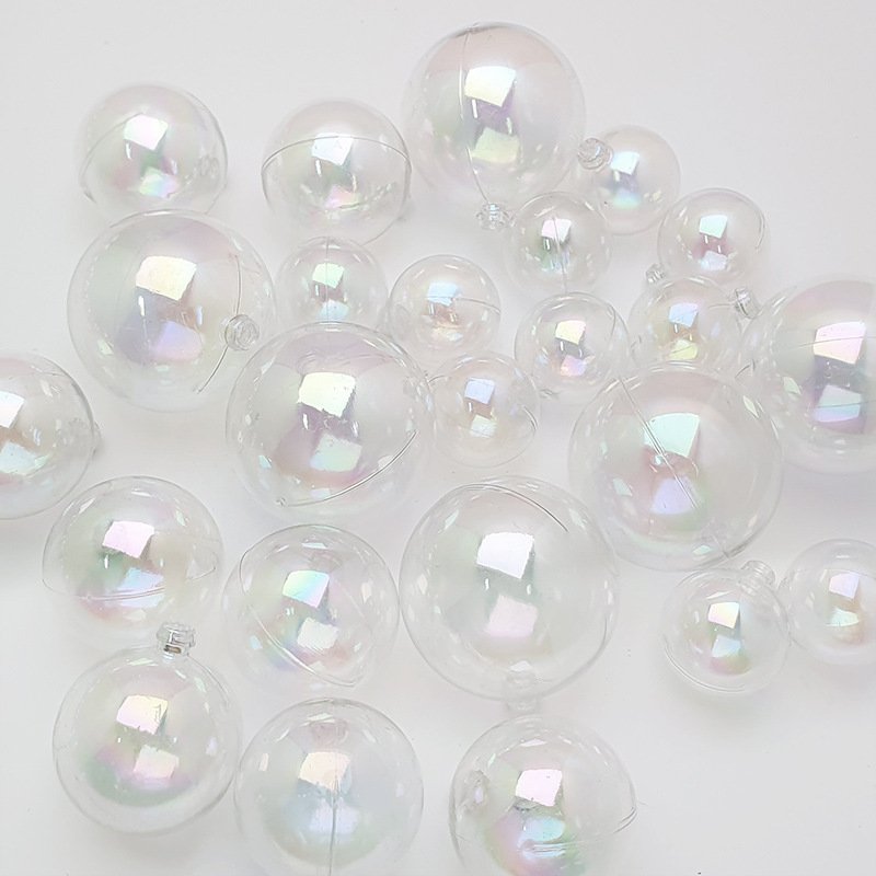 6cm Clear Cake Balls Transparent Bubble Balls Cake Decorating Topper Balls For Cake Accessories Baking Supplies