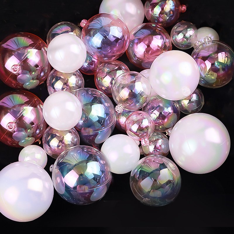 6cm Clear Cake Balls Transparent Bubble Balls Cake Decorating Topper Balls For Cake Accessories Baking Supplies
