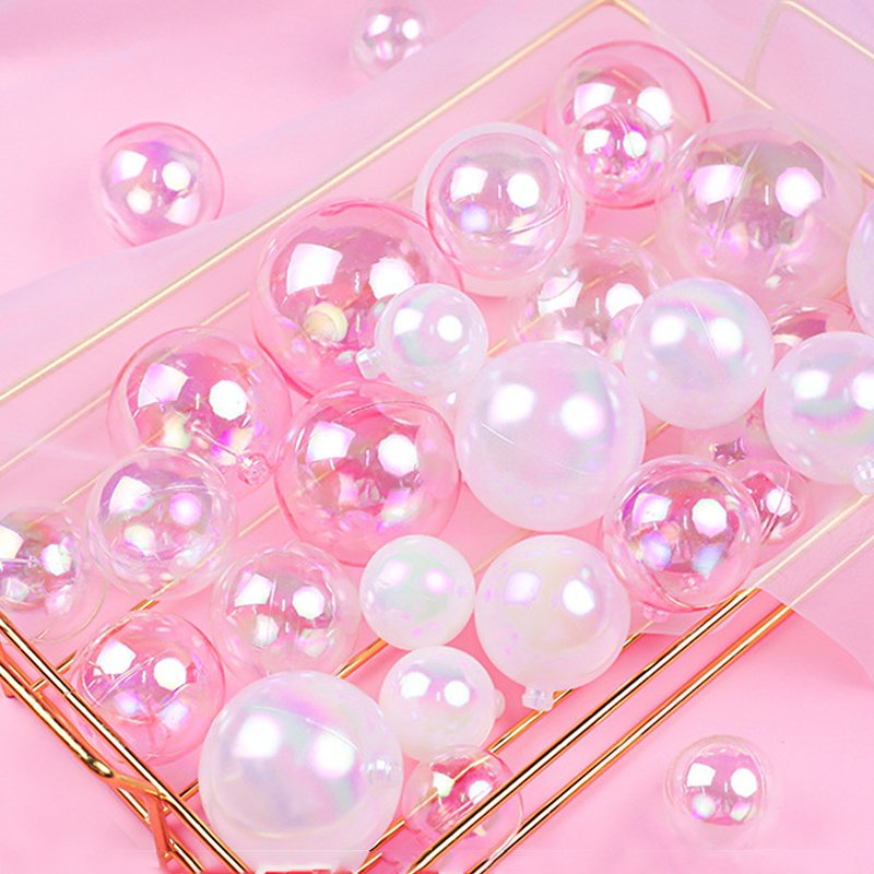 6cm Clear Cake Balls Transparent Bubble Balls Cake Decorating Topper Balls For Cake Accessories Baking Supplies