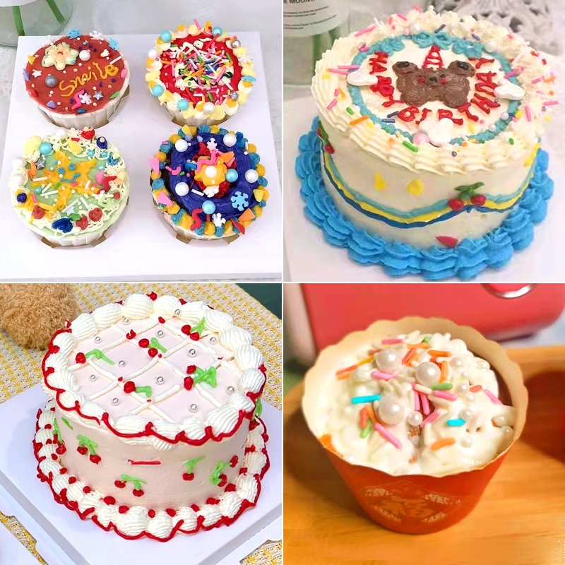 Multiple Shape Party Supplies Wedding Accessories Cake Decoration Ingredients Edible Sprinkles For Birthday Decorations