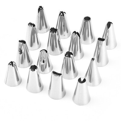 50 Pcs Cake Decorating Kit with Piping Frosting Tips and Bags Set