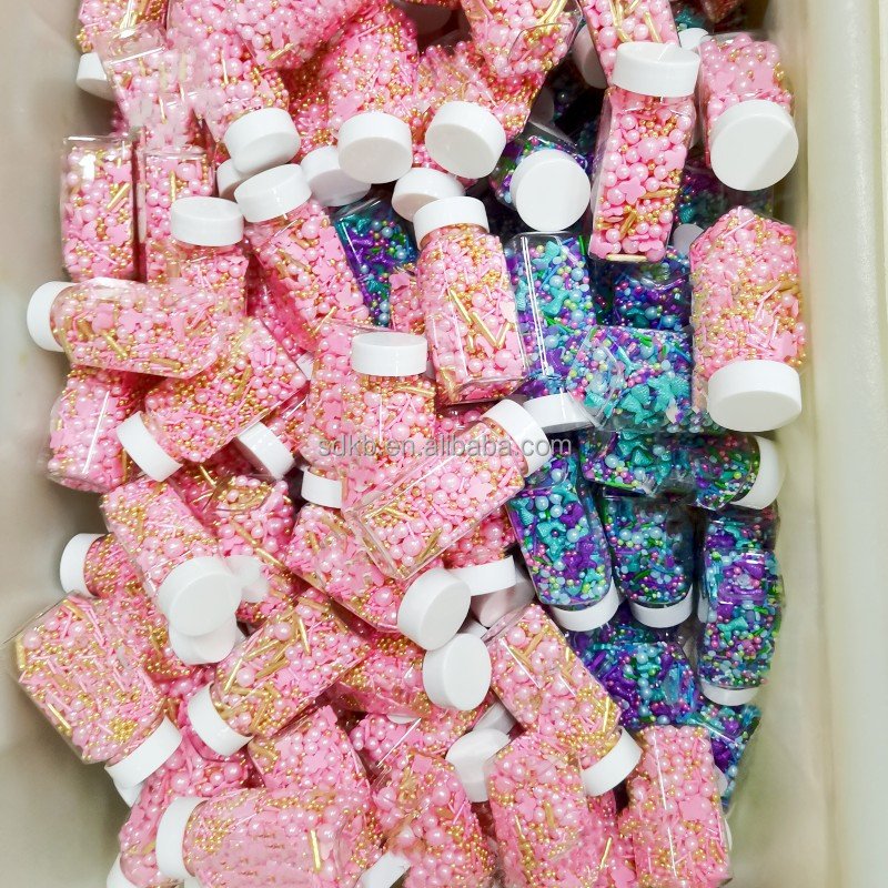 Edible Sprinkles Mixes Royal Daisy Icing Decorations Cupcakes Sprinkles for Bakery Decoration Sprinkles Comestibles