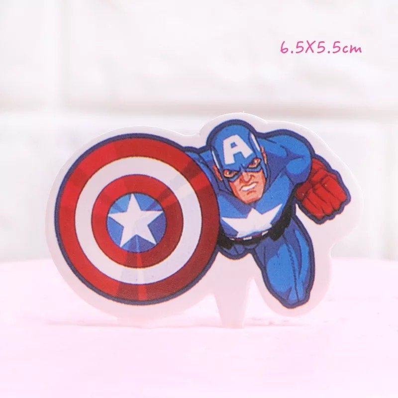 Parpty Supplies Paper Cartoon Birthday Cupcake Toppers Cake Decoration