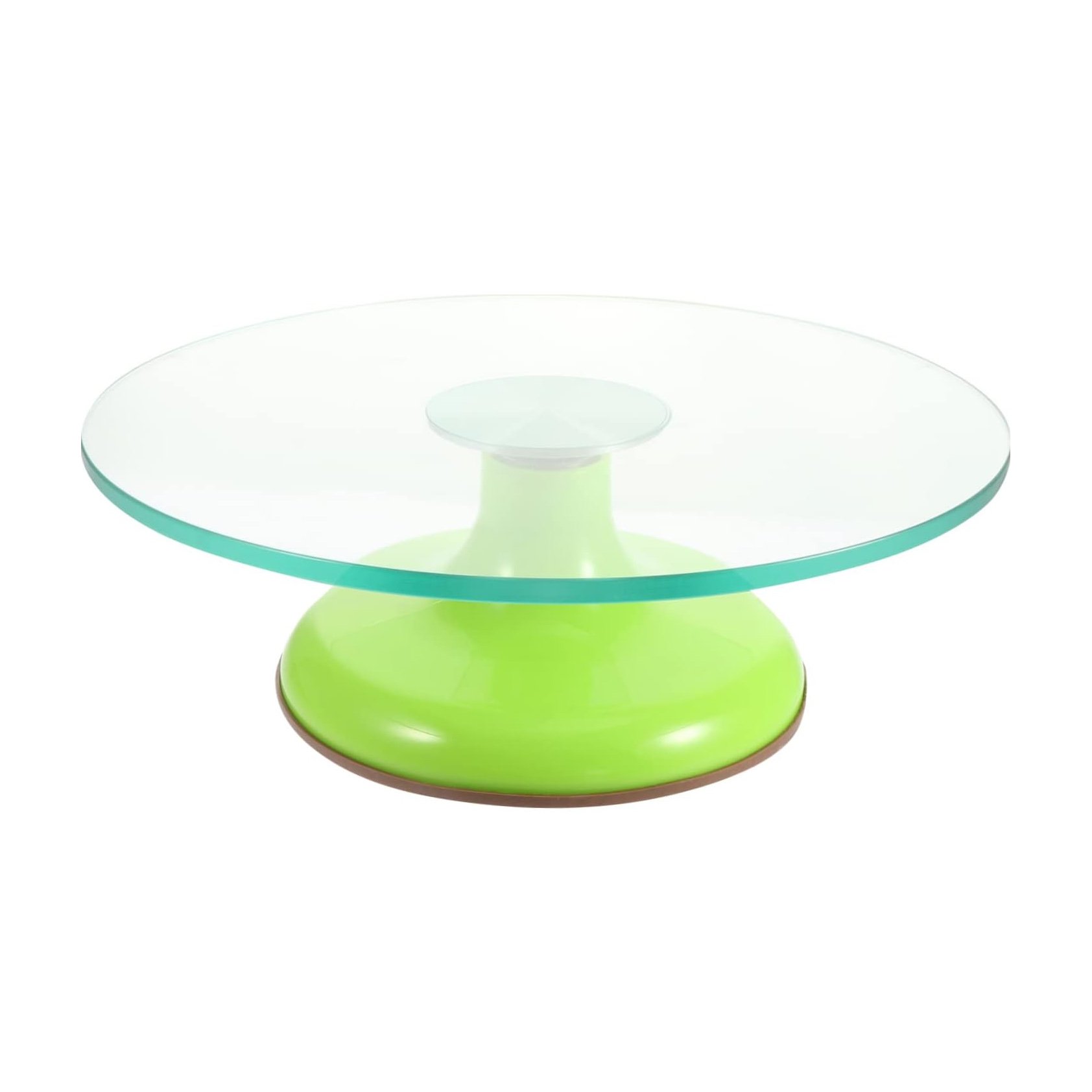 2024 Hot Selling Cake Decorating Kit Rotating Cake Stand Turntable Supplies Glass Plastic Cake Stand