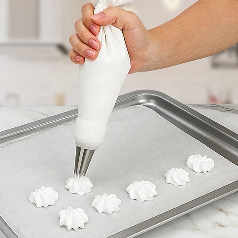 YABEICHU 50pcs/set stainless steel cake piping nozzle and pastry bag cream decoration baking tools