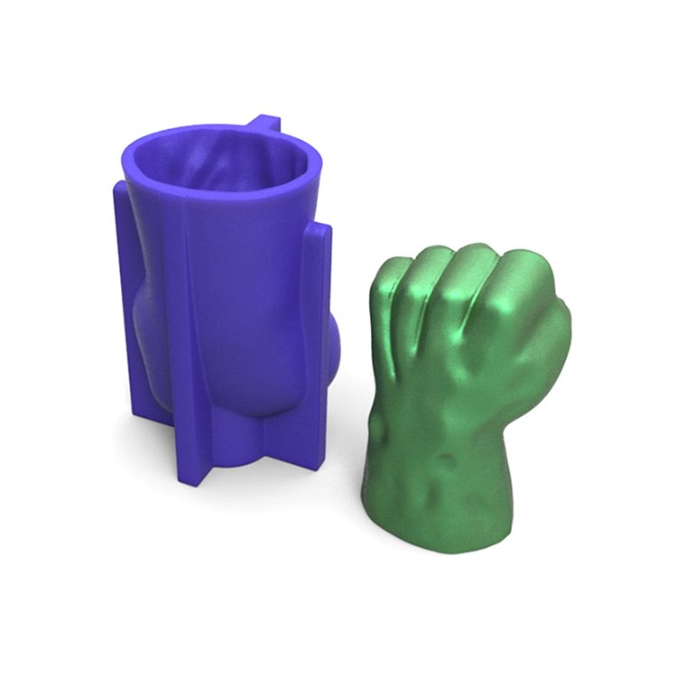 YS 3D Large Fist Shape Candle Silicone Mold Soap Cake Lotion Bar Sugar Chocolate Clay Plaster Mould DIY Handmade Making Tools