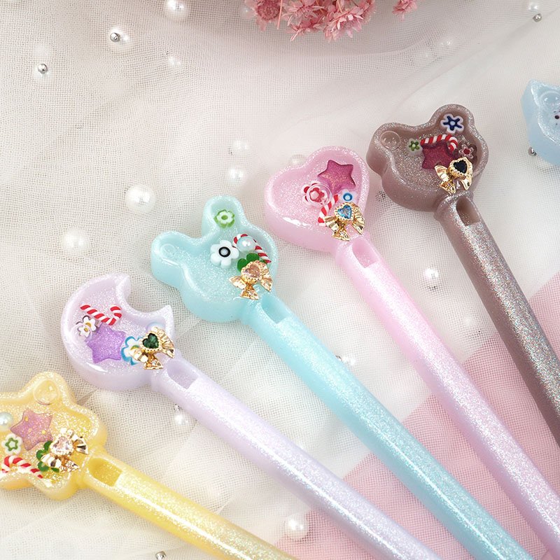 Creative Pen Silicone Mold Diy Resin Epoxy Ballpoint Pen Homemade Stationery Office Supplies