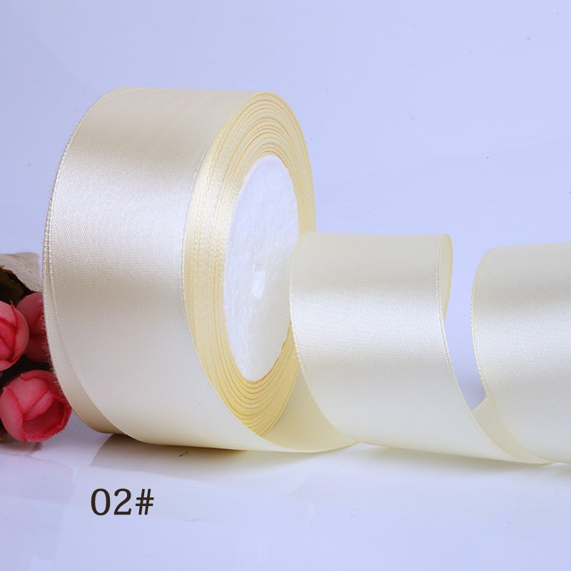 4cm new color packaging supplies ribbon rose decorative material silk ribbon cake gift packaging ribbon