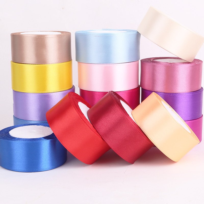4cm new color packaging supplies ribbon rose decorative material silk ribbon cake gift packaging ribbon