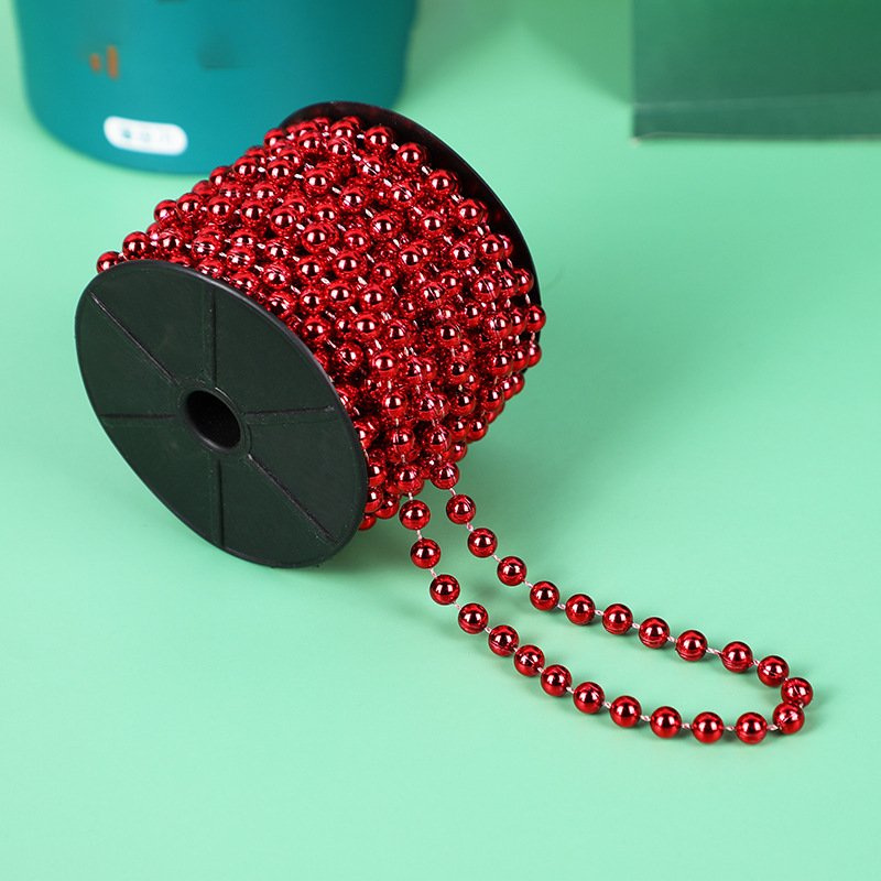 Party Gift Flower arrangement Decorations Artificial String Pearls Beaded Chain For Cakes Decorating Party Supplies