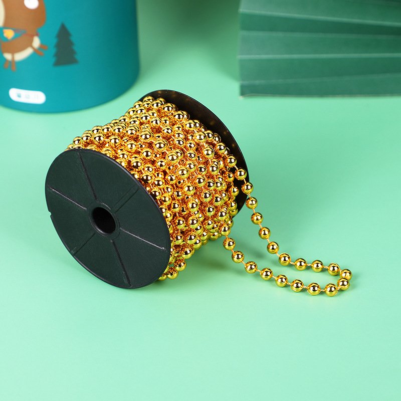 Party Gift Flower arrangement Decorations Artificial String Pearls Beaded Chain For Cakes Decorating Party Supplies