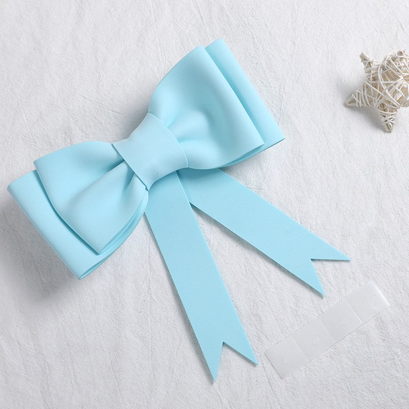 Wholesale Sweet Pink Bow Cake Topper Party Decoration Ornament Large Bow Birthday Cake Topper