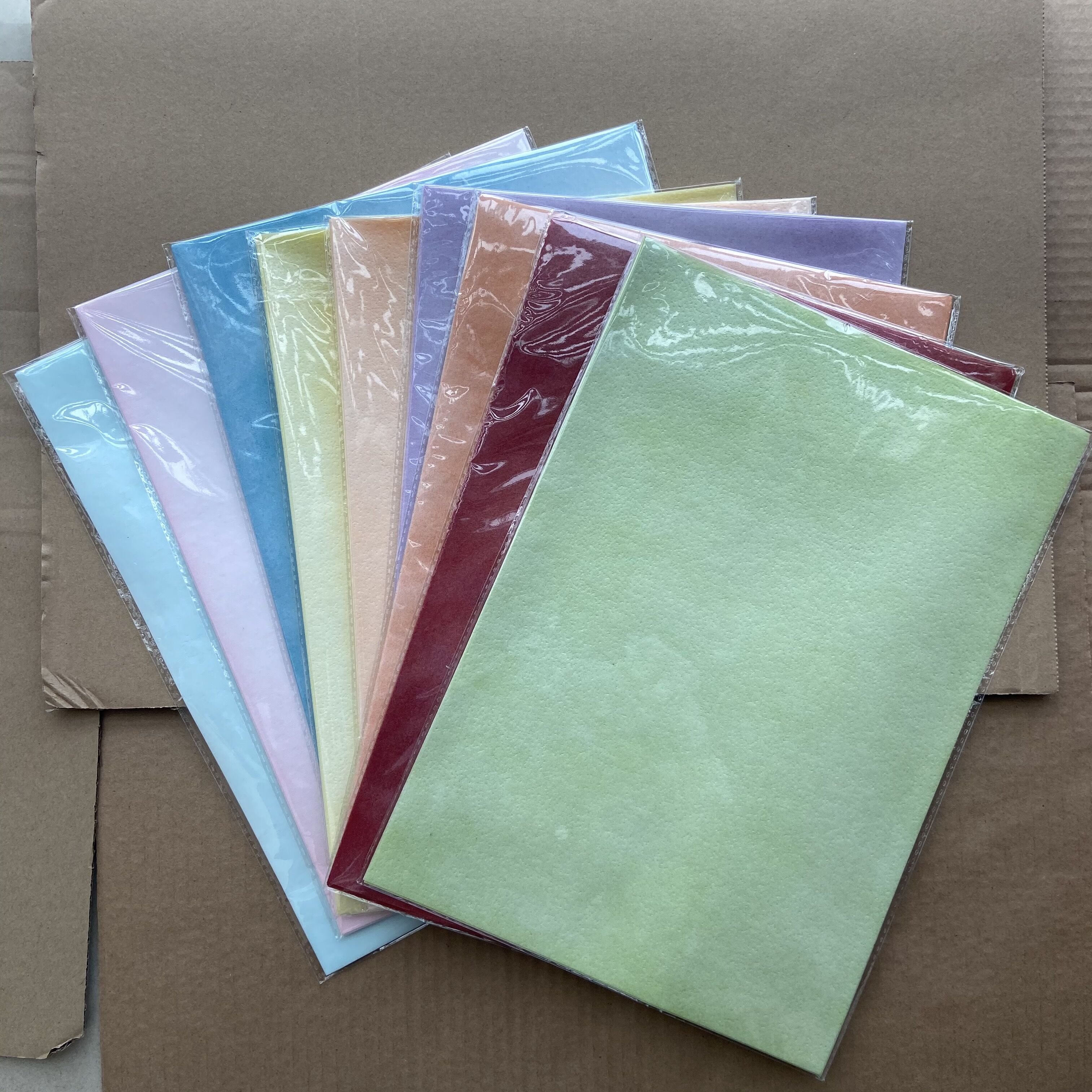 0.35mm color wafer paper edible paper for cake supplies tools A4 size colored sheets