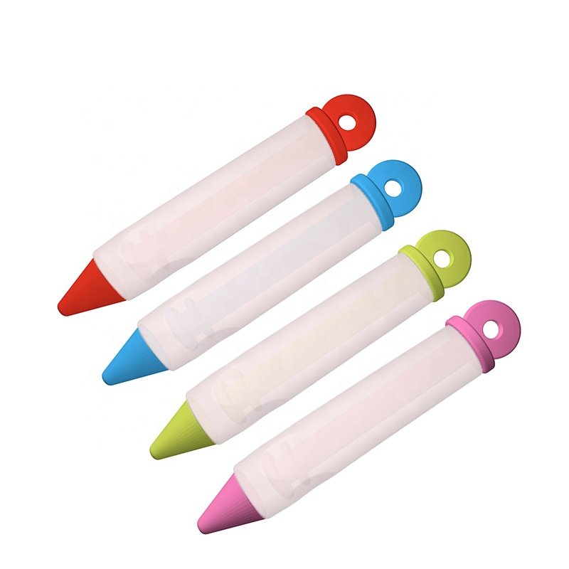 Cake Decorating Tool Kit Silicone Food Writing Pen Cookie Cream Pastry Chocolate Cake Decorating Pen DIY Personalized Cake
