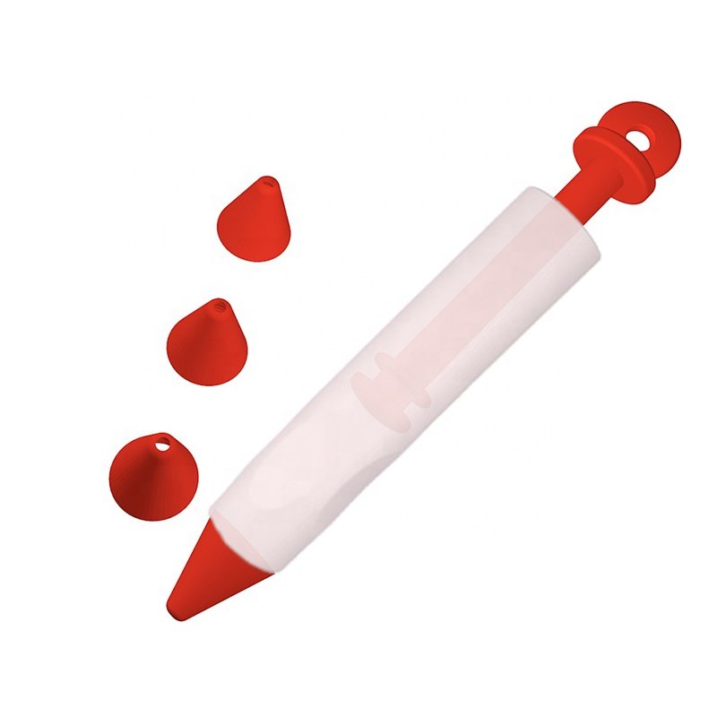 Cake Decorating Tool Kit Silicone Food Writing Pen Cookie Cream Pastry Chocolate Cake Decorating Pen DIY Personalized Cake