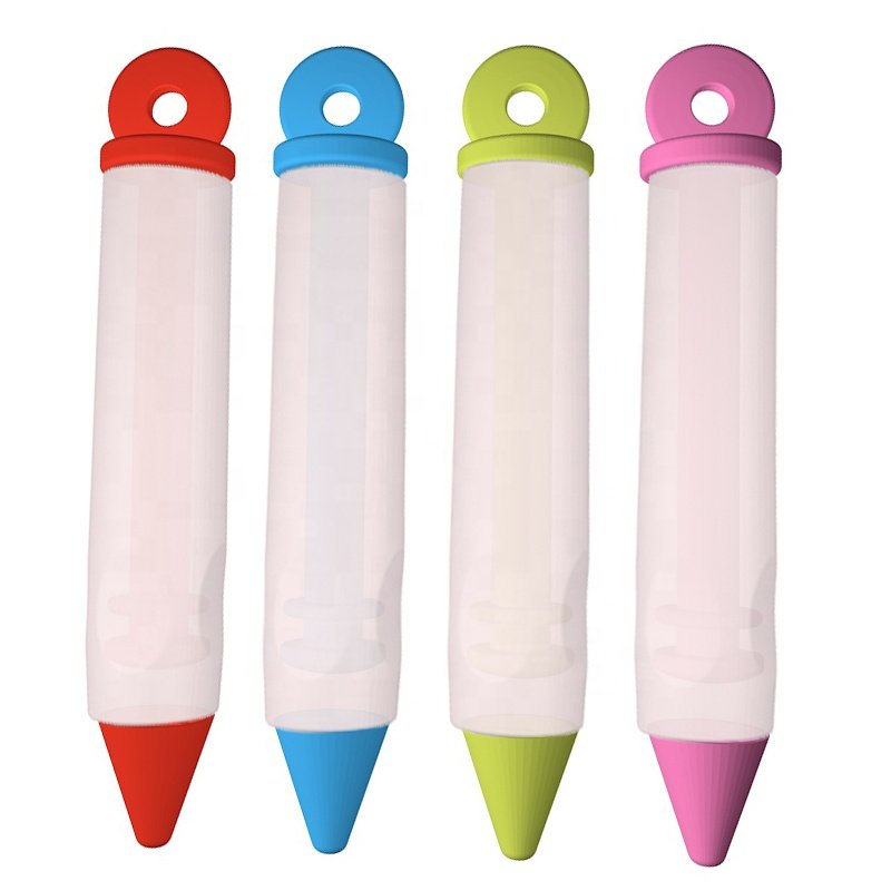 Cake Decorating Tool Kit Silicone Food Writing Pen Cookie Cream Pastry Chocolate Cake Decorating Pen DIY Personalized Cake
