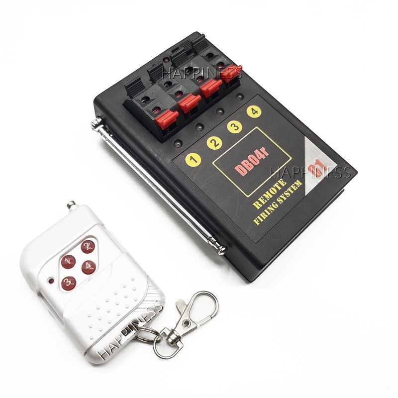 4 Cue remote firework digital firing system