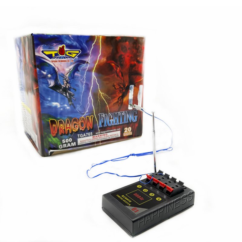 4 Cue remote firework digital firing system