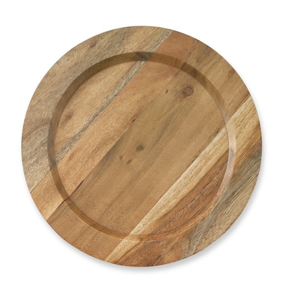 Best Wholesale wooden wedding creative hand carved Charger Plate party wooden Charger Plate royal style wedding supply Plates