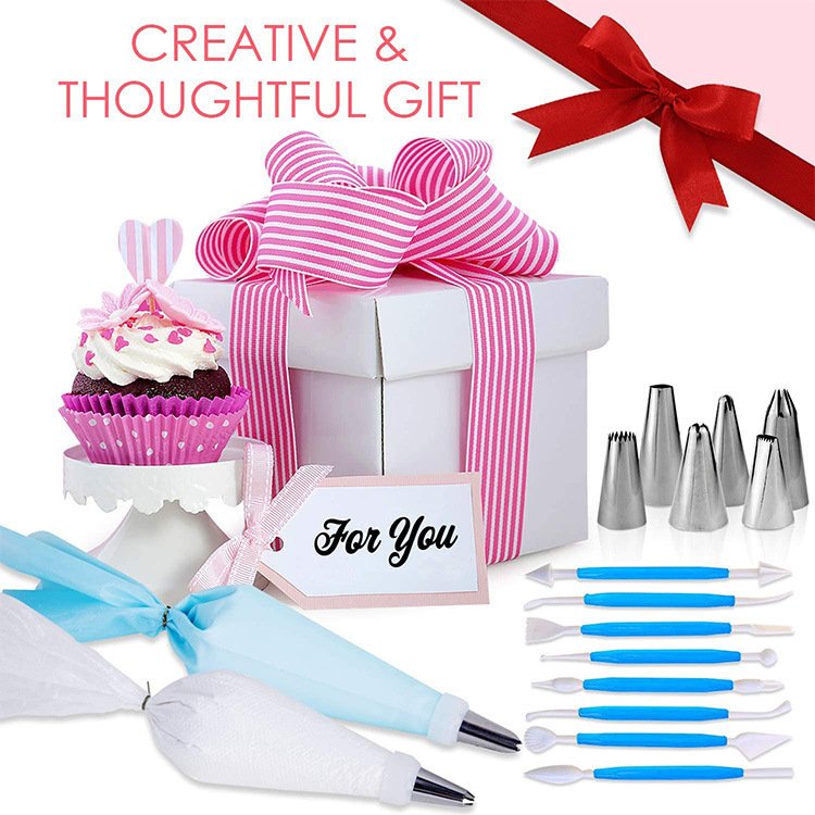 207pcs nozzle turntable cake decorating kits pastry tools For Kitchen DIY Icing Piping reposteria baking tools Nozzle Set