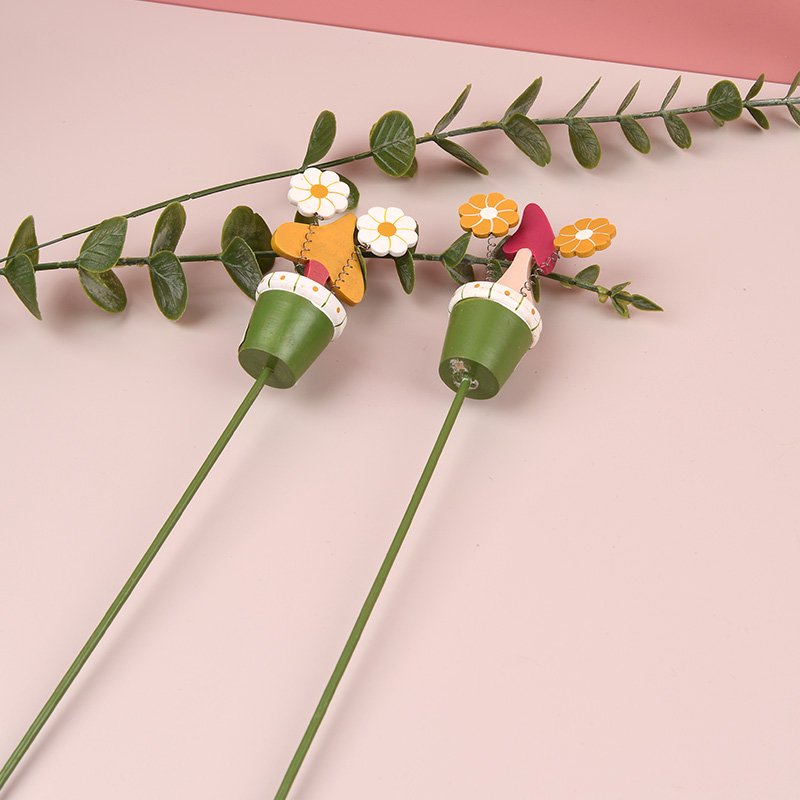 Wholesale Plant Flower Arrangement Easter Cake Decorating Supplies Other Party Decorations Craft