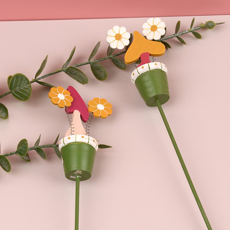 Wholesale Plant Flower Arrangement Easter Cake Decorating Supplies Other Party Decorations Craft
