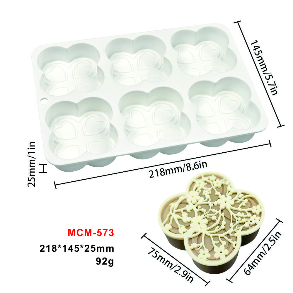 Early Riser DIY Cake Silicone Mold Chinese Style Fondant Lace Mat Mousse Cake Dessert Decorating Supplies