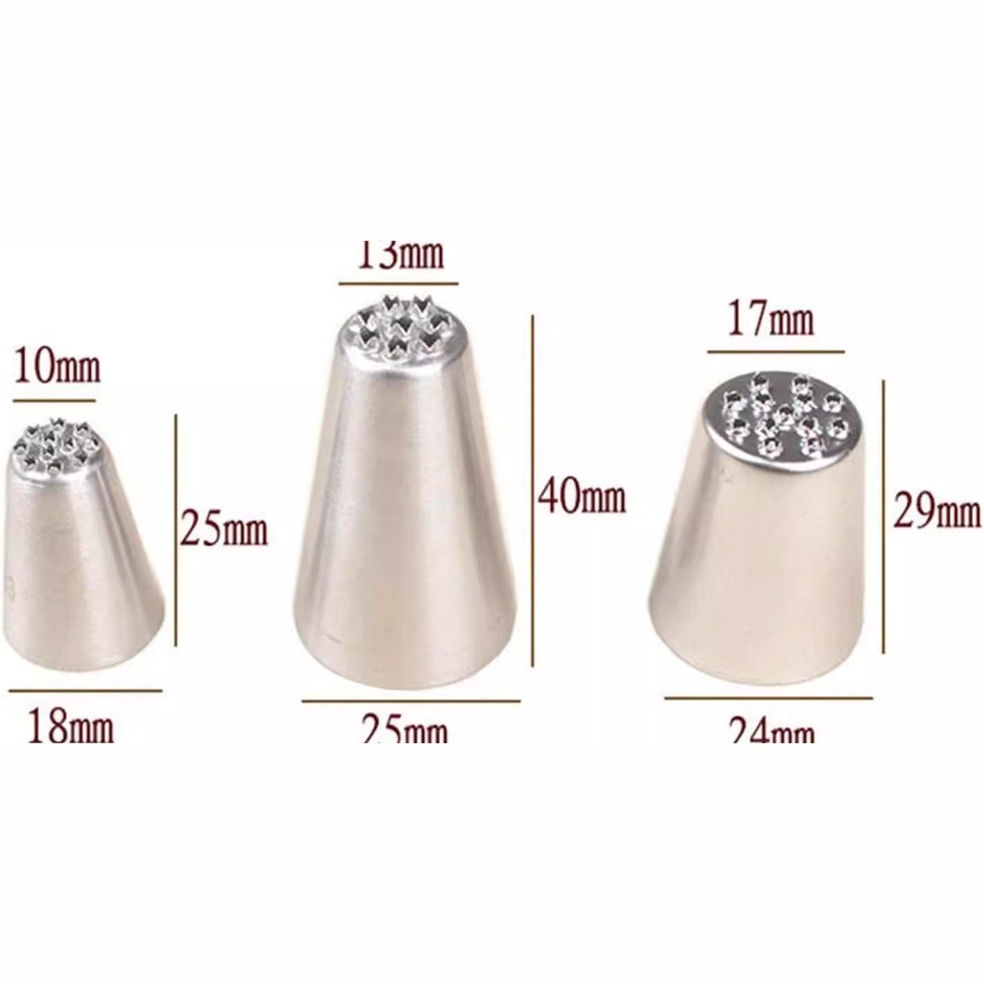 Factory wholesale 8pcs set cake flower nail flower lifters set icing flowers decoration tools piping tips setcake accessories