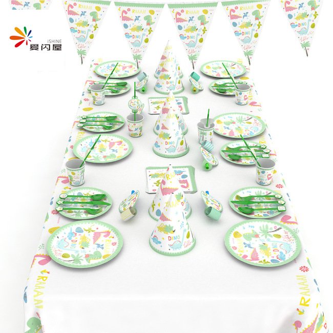 Custom Dinosaur Decoration Items Wholesale Wall Other Birthday Supplies Theme Party Decorations For Kids Party Event