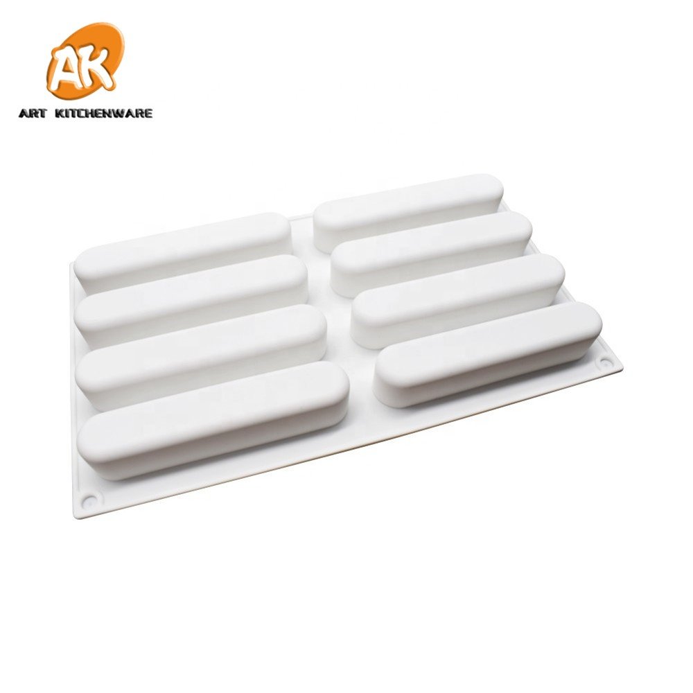 AK Bar Silicone Mousse Cake Molds for Bakery Kitchenware Dessert Tools Pastry Baking Tools Chocolate Mold MC-97