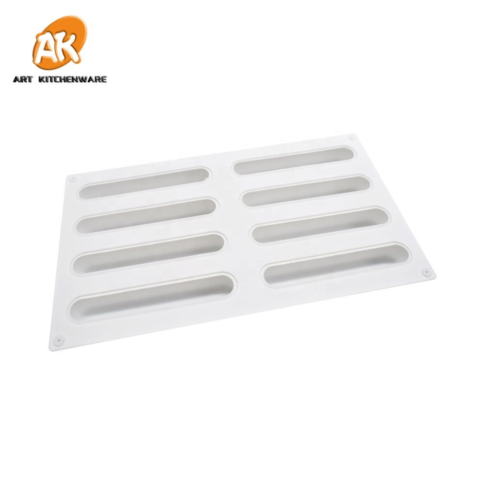 AK Bar Silicone Mousse Cake Molds for Bakery Kitchenware Dessert Tools Pastry Baking Tools Chocolate Mold MC-97