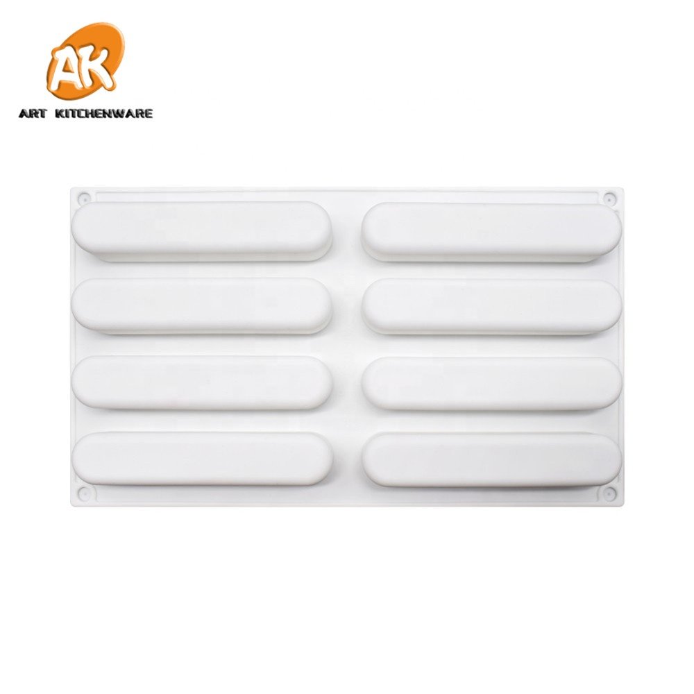AK Bar Silicone Mousse Cake Molds for Bakery Kitchenware Dessert Tools Pastry Baking Tools Chocolate Mold MC-97