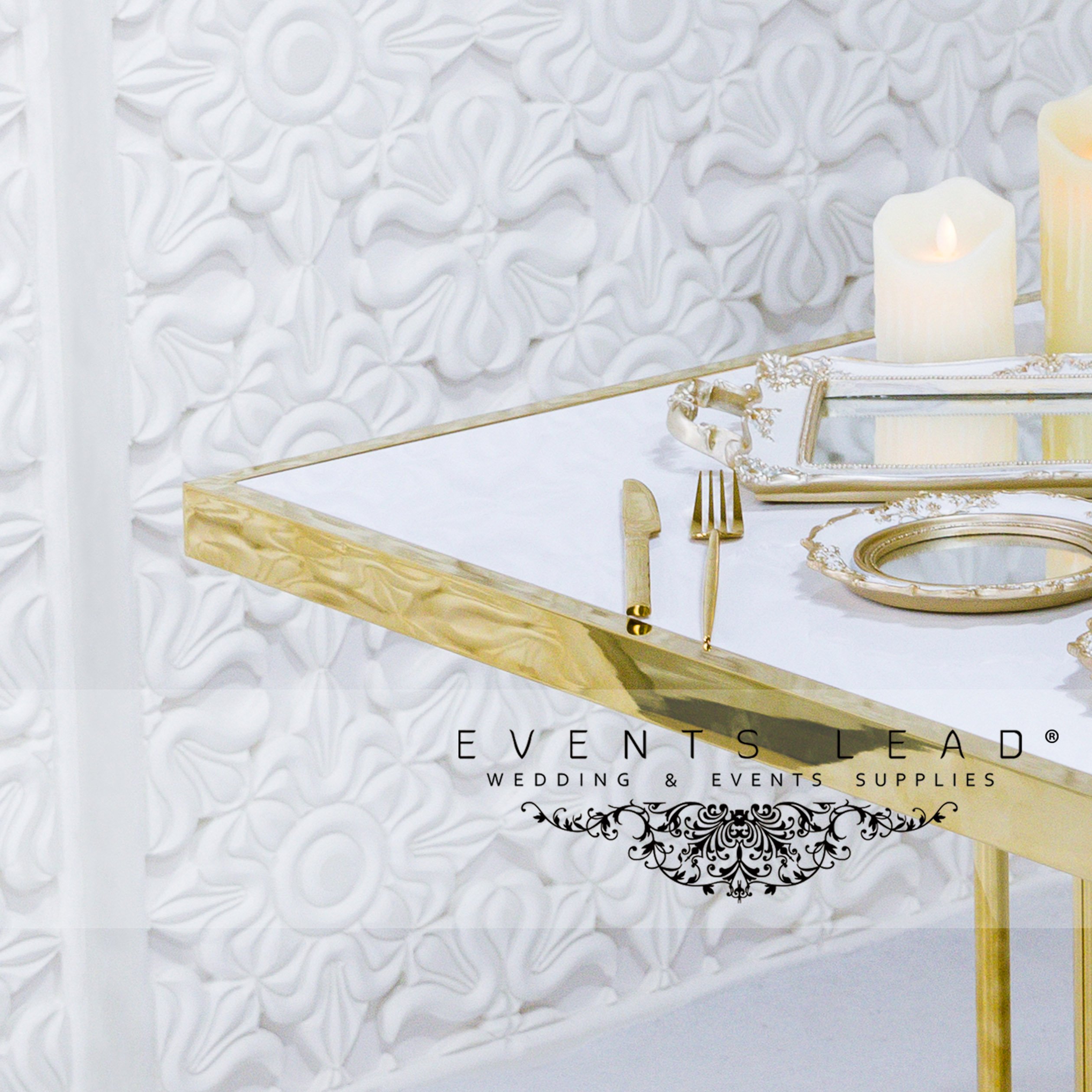 Sell Hot New Model Wedding Ceremony Decoration Mirror Stainless Steel Cake Table