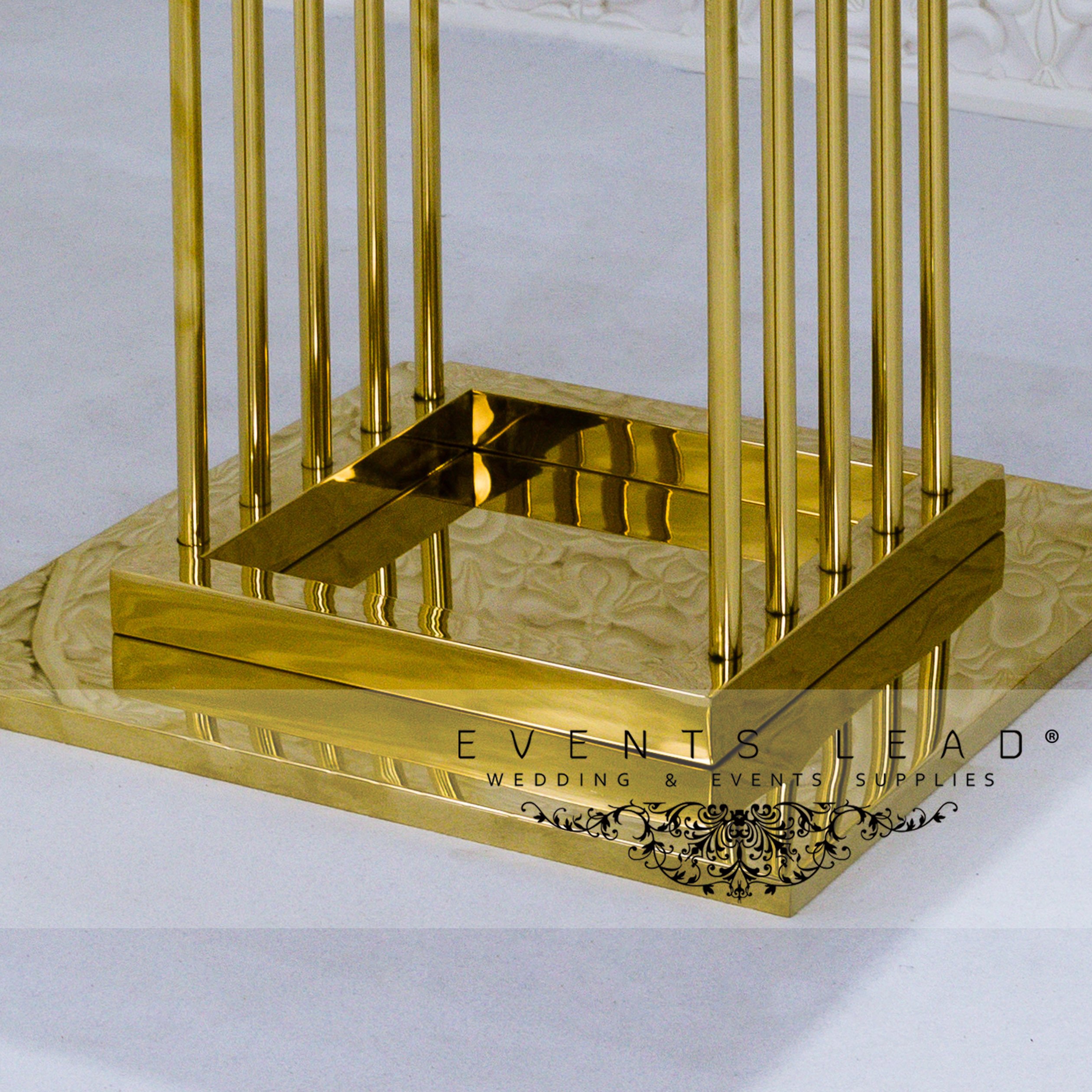 Sell Hot New Model Wedding Ceremony Decoration Mirror Stainless Steel Cake Table