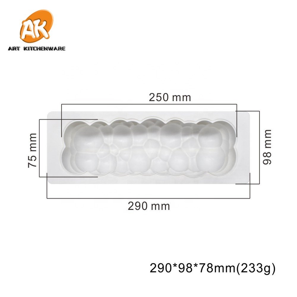 AK Bubbles Design Cake Molds Silicone Mousse Moulds for Bakery DIY Dessert Tools Kitchenware Pastry Baking Tools MC-96
