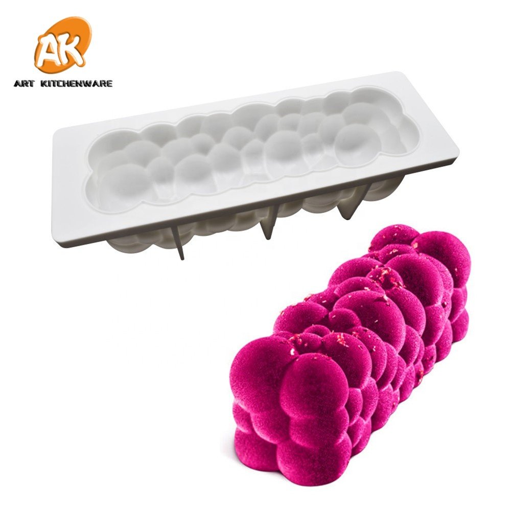 AK Bubbles Design Cake Molds Silicone Mousse Moulds for Bakery DIY Dessert Tools Kitchenware Pastry Baking Tools MC-96