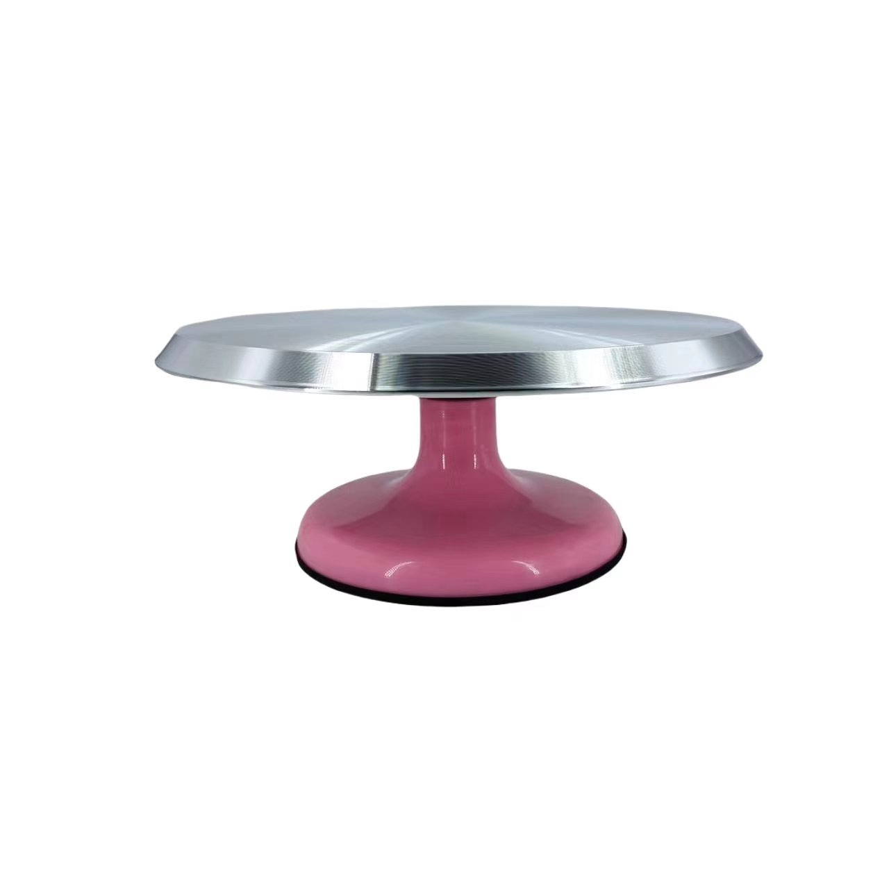 Aluminium Alloy Non-slip Round Cake Plate Turntable Rotary Table Cake Stand Cake Pastry Tool
