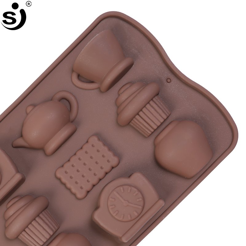 Popular Chocolate Molds Food Grade Silicone Chocolate Mold for Baking Chocolate Snacks