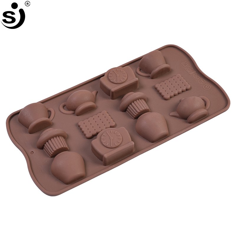 Popular Chocolate Molds Food Grade Silicone Chocolate Mold for Baking Chocolate Snacks