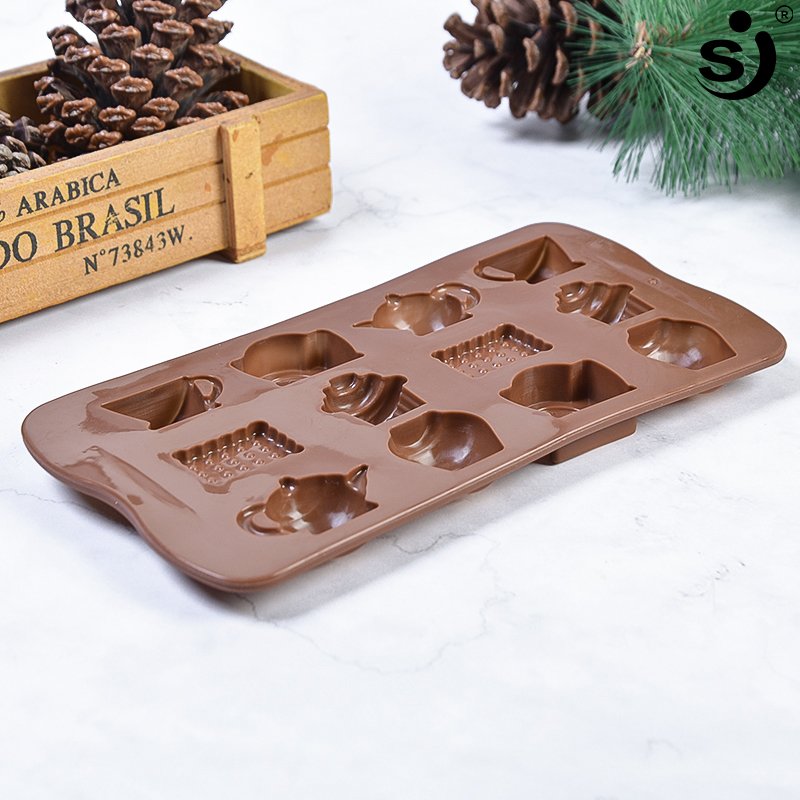 Popular Chocolate Molds Food Grade Silicone Chocolate Mold for Baking Chocolate Snacks