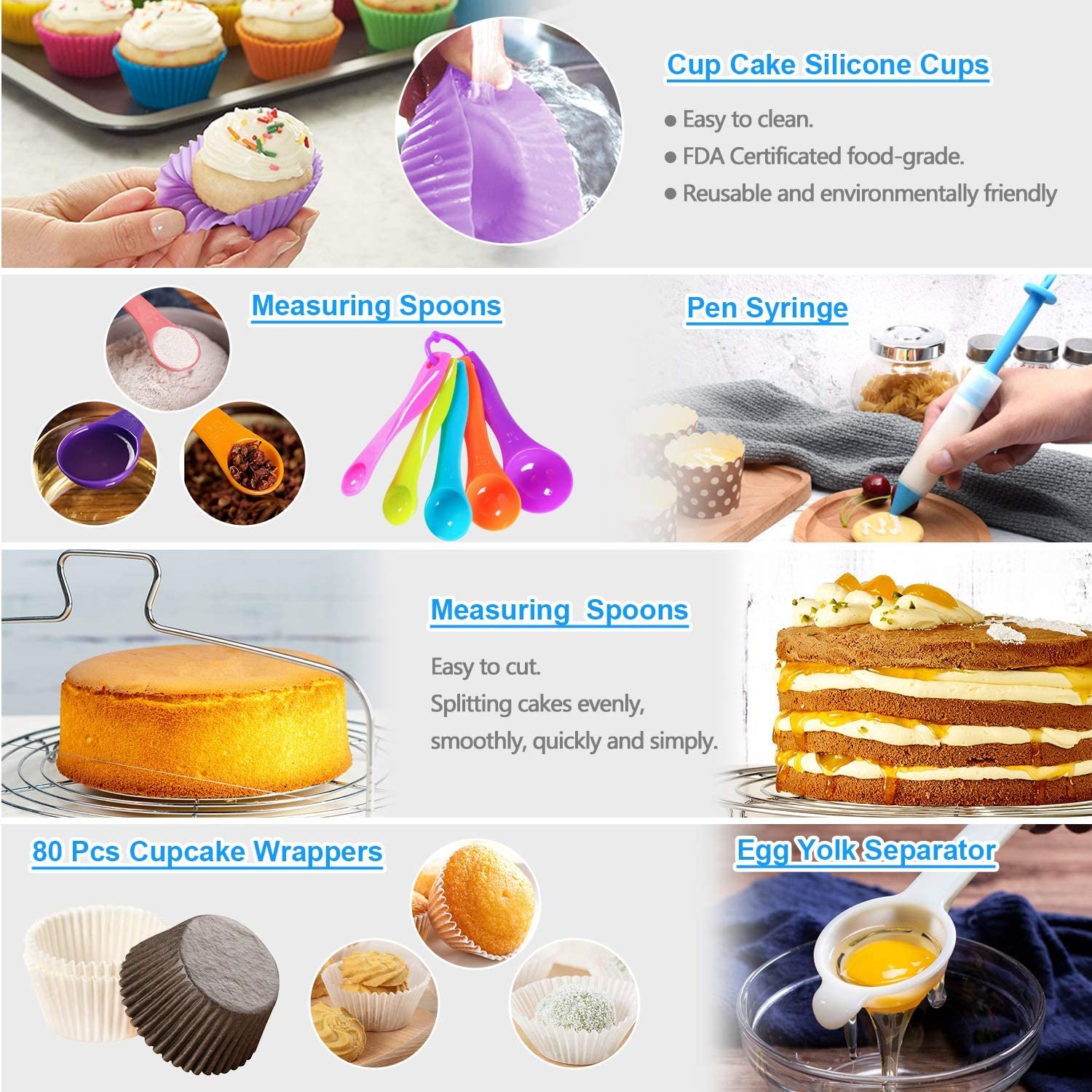 393 PCS Cake Decorating Kit Cake Decorating Supplies for Beginner
