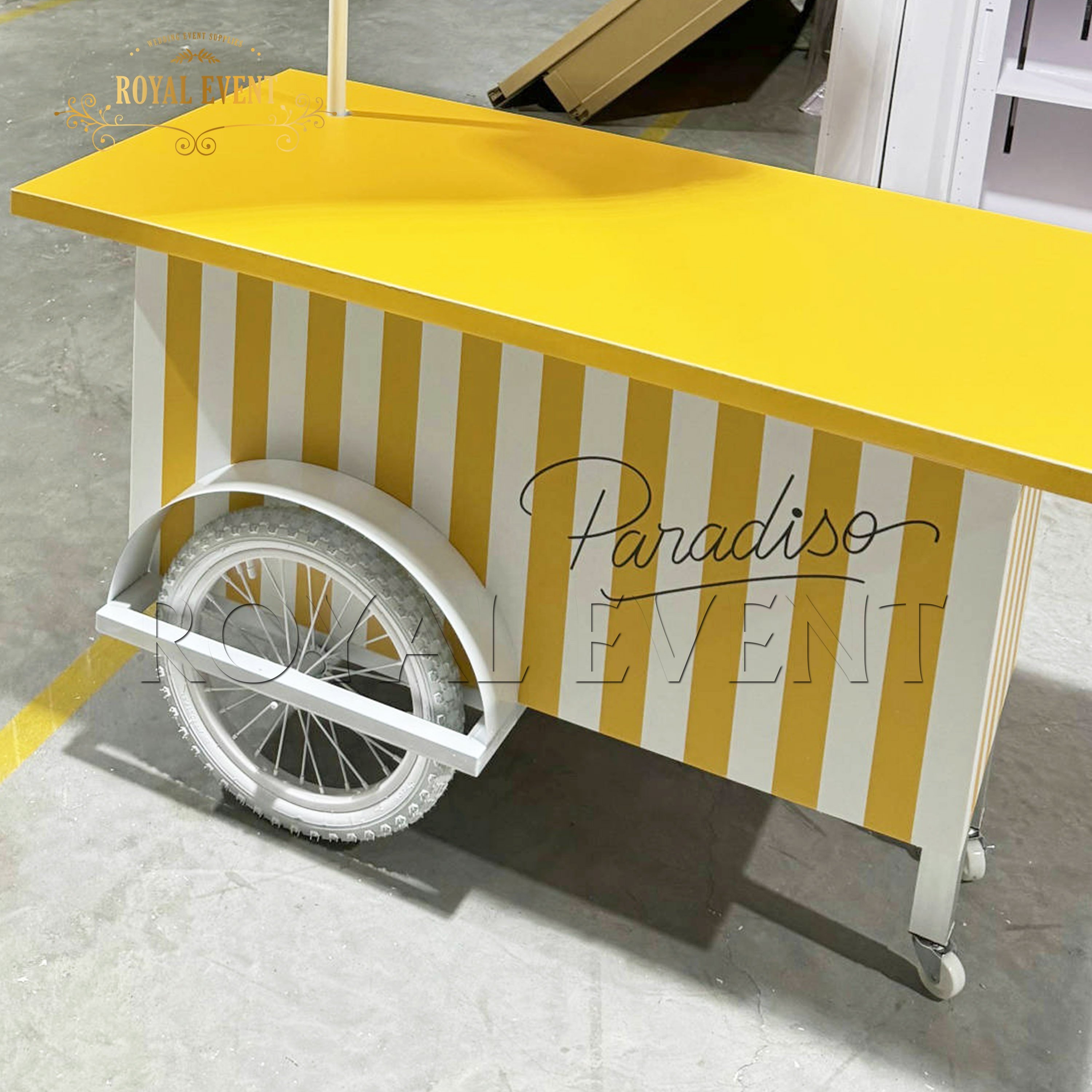 Fancy Design Colorful Party Candy Dessert Cake Display Trolley Carts Acrylic Candy Bar Cart For Baby Shower Decor