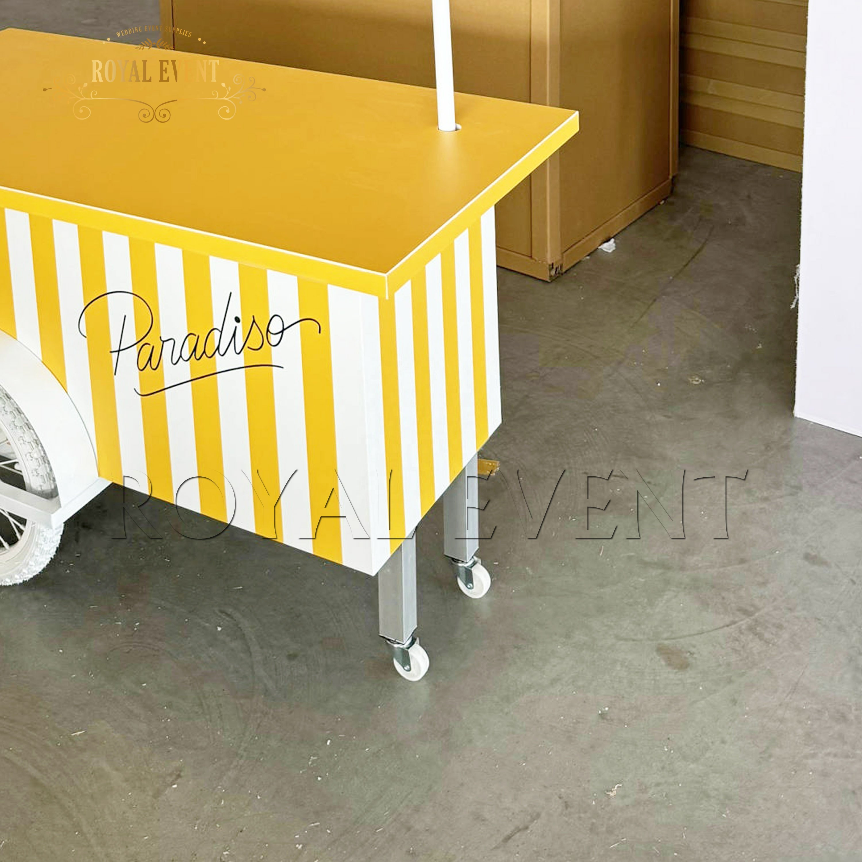 Fancy Design Colorful Party Candy Dessert Cake Display Trolley Carts Acrylic Candy Bar Cart For Baby Shower Decor